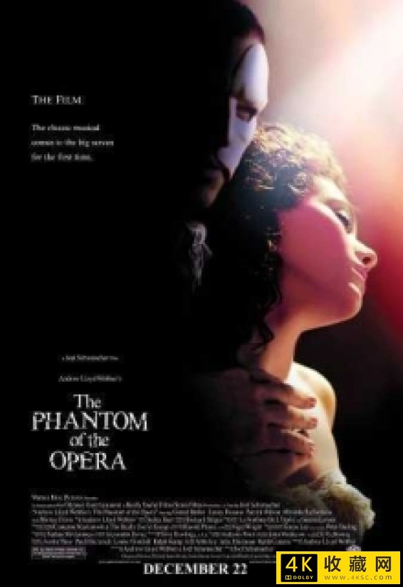 歌剧魅影/歌声魅影 The.Phantom.of.the.Opera.2004.2160p.BluRay.x265.10bit.HDR.DTS-HD.MA.LPCM.5.1-4K电影