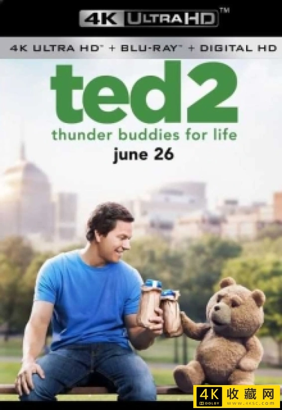 泰迪熊2 4k.Ted.2.2015.2160p.HQ.WEB-DL.H265.60fps.AAC-4k电影