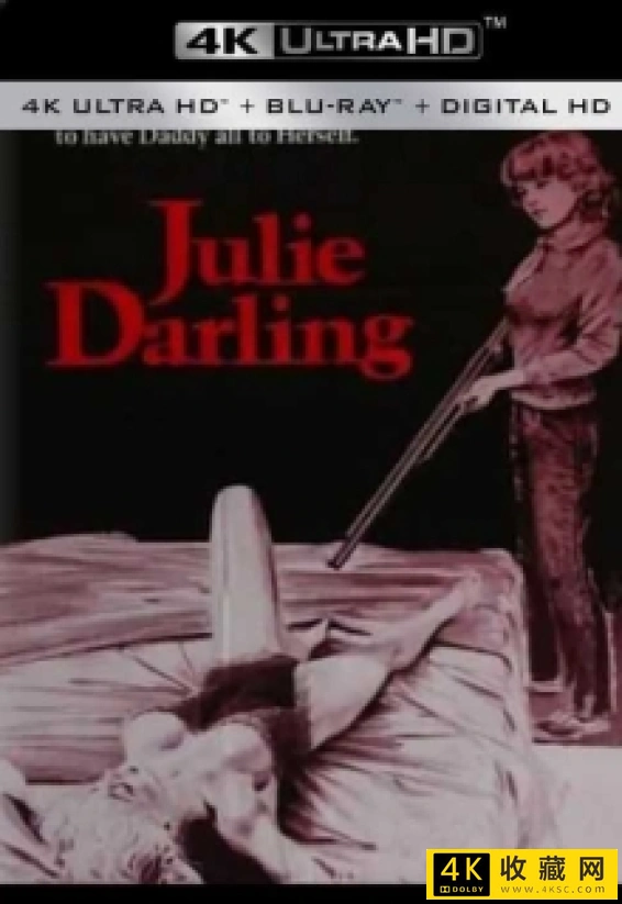 亲爱的朱莉4k.Julie Darling 1982 2160p UHD Blu-ray HDR10 HEVC DTS-HD MA 2.0-4k蓝光原盘电影