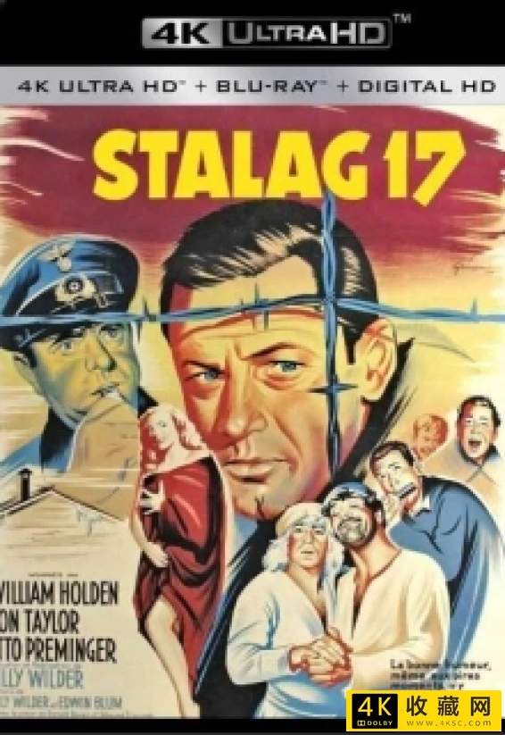 战地军魂.Stalag.17.1953.2160p.UHD.Blu-ray.DoVi.HDR10.HEVC.DTS-HD.MA.2.0-4K蓝光原盘电影