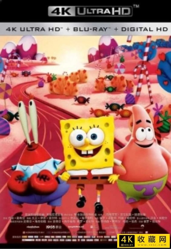 海绵宝宝4k.The.SpongeBob.Movie.Sponge.Out.of.Water.2015.2160p.HQ.WEB-DL.H265.AAC.2Audio-4k电影