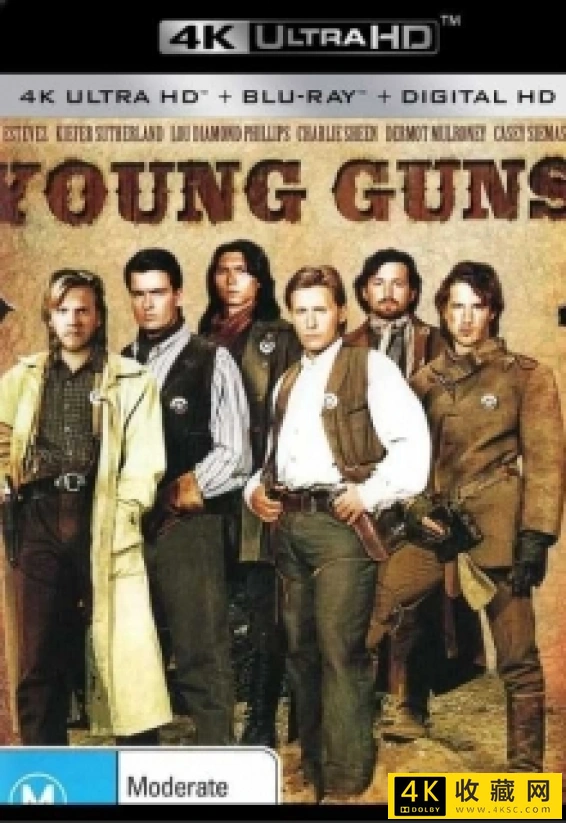 少壮屠龙阵.Young.Guns.1988.2160p.UHD.Blu-ray.HEVC.TrueHD.Atmos.7.1-4K蓝光原盘电影
