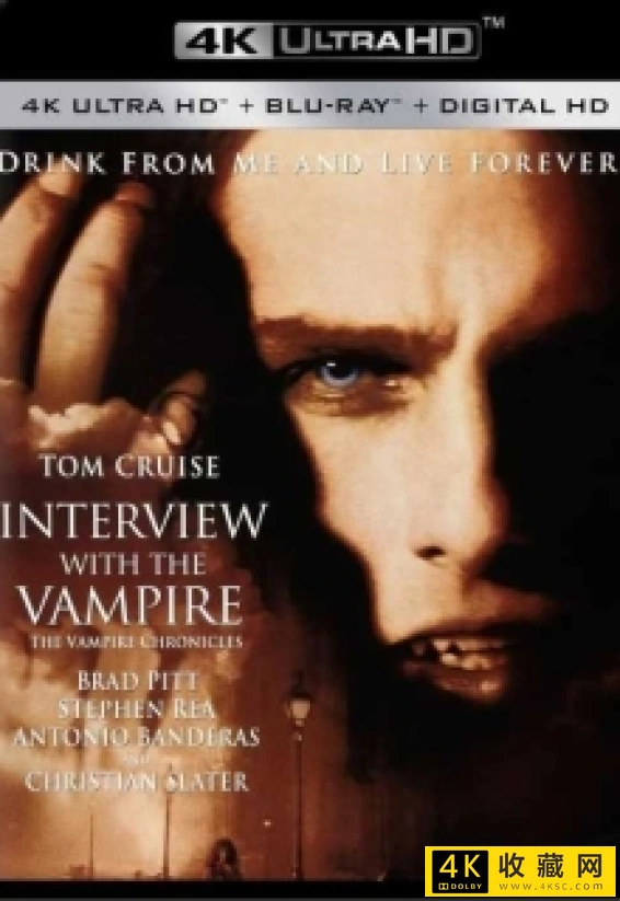 夜访吸血鬼4k Interview With The Vampire 1994 2160p BluRay AI x265 HEVC 10bit DDP 5.1 电影